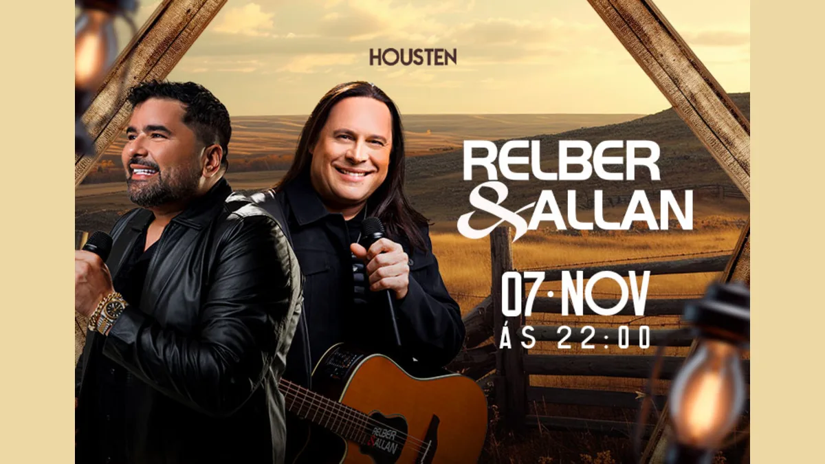 Relber e Allan na Housten